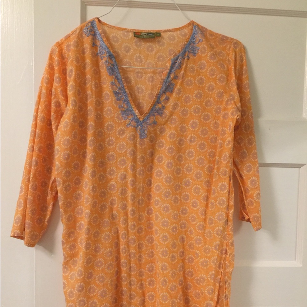 Cotton printed tunic
